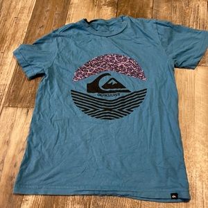 Quiksilver Kids Blue short sleeve T shirt